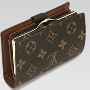 Louis Vuitton Monogram French pocket book wallet
